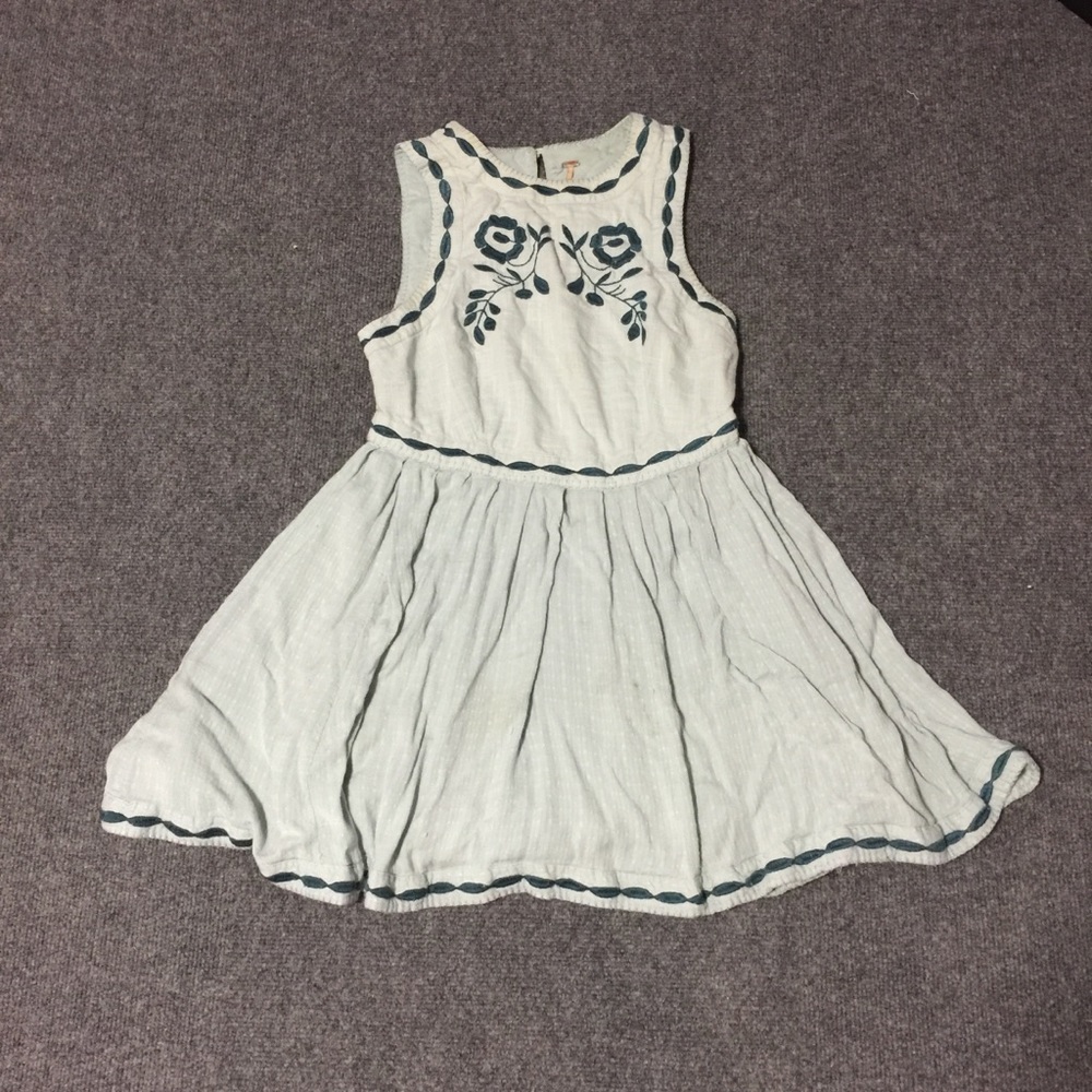 Embroidered Mini Dress | Free People